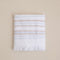 Derin Hand Towel 30x50 cm White/Light Blue