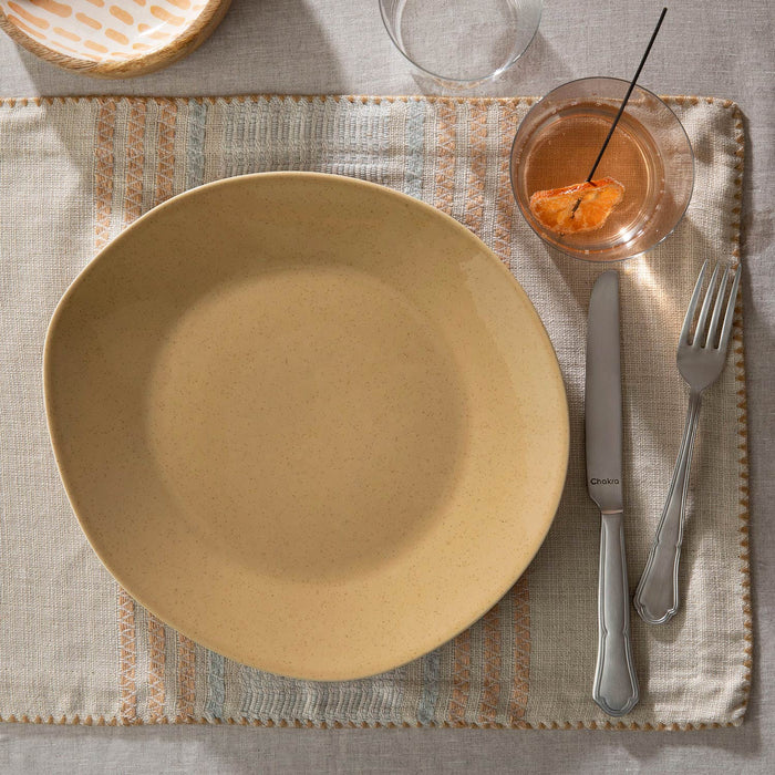 Soho Serving Plate 30 Cm Beige