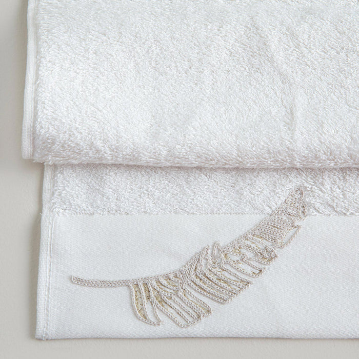 Oden Hand Towel 30x50 cm Ecru