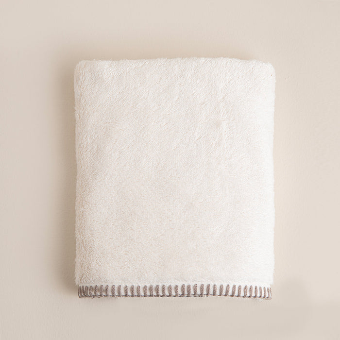 Isla Face Towel 50x90 cm Ecru