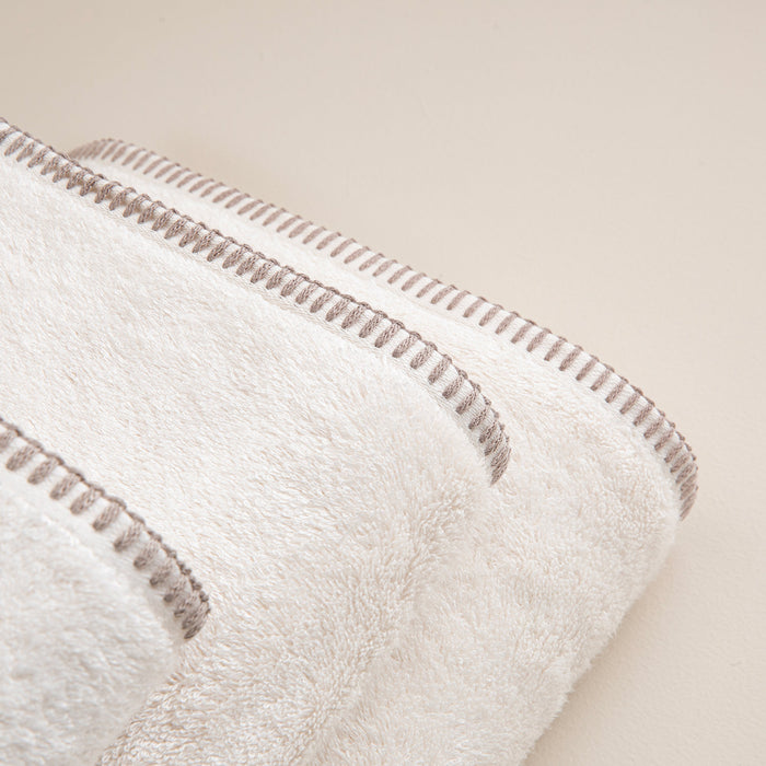 Isla Face Towel 50x90 cm Ecru