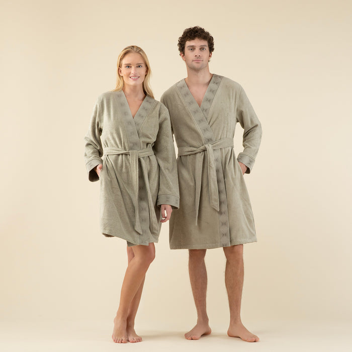 Marigold Unisex Bathrobe Green