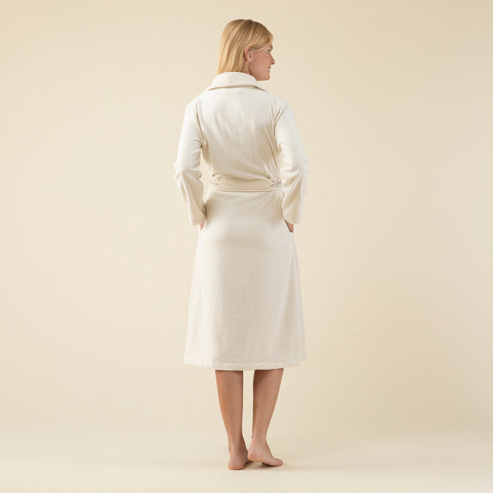 Castus Woman Bathrobe Natural