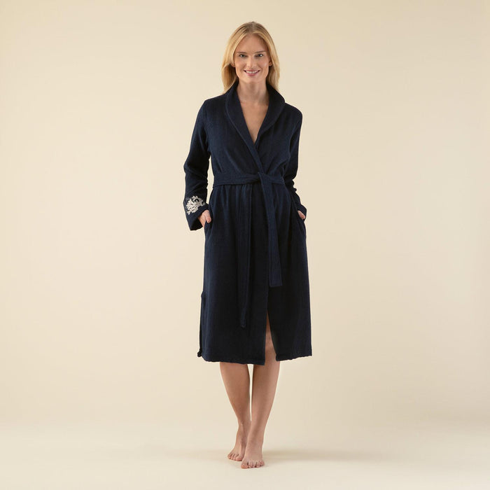 Coranda Woman Bathrobe MARINE BLUE