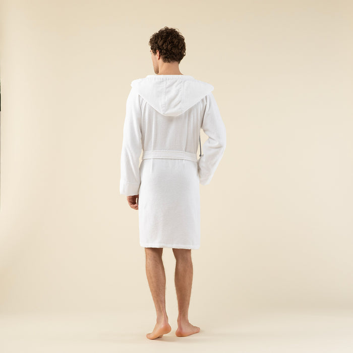 Ferme Unisex Bathrobe White