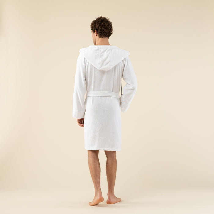 Ferme Unisex Bathrobe White