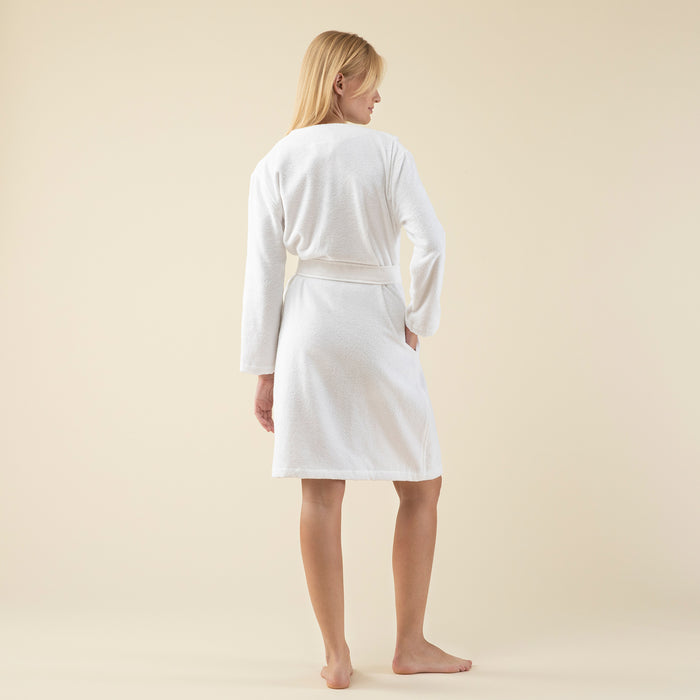 Casseline Woman Bathrobe White