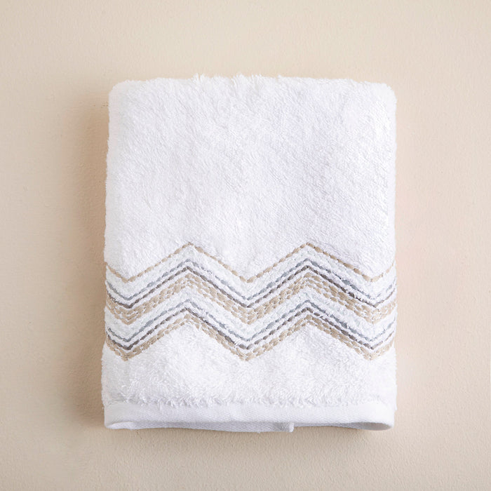 Valeri Face Towel 50x90 cm White