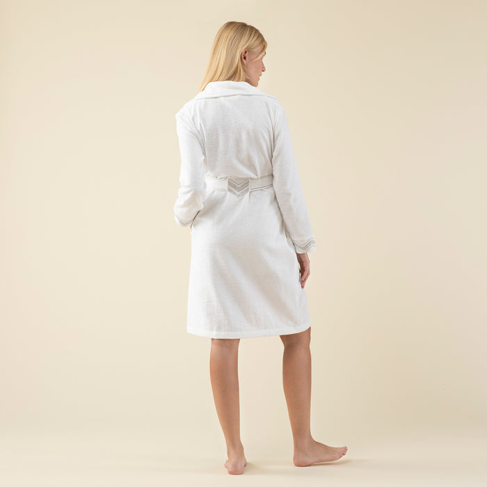 Valeri Woman Bathrobe White