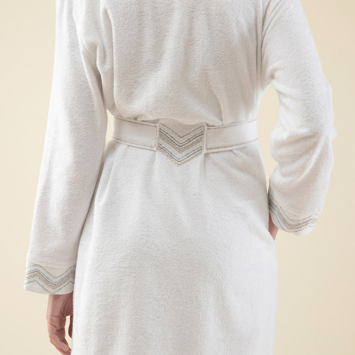 Valeri Woman Bathrobe White