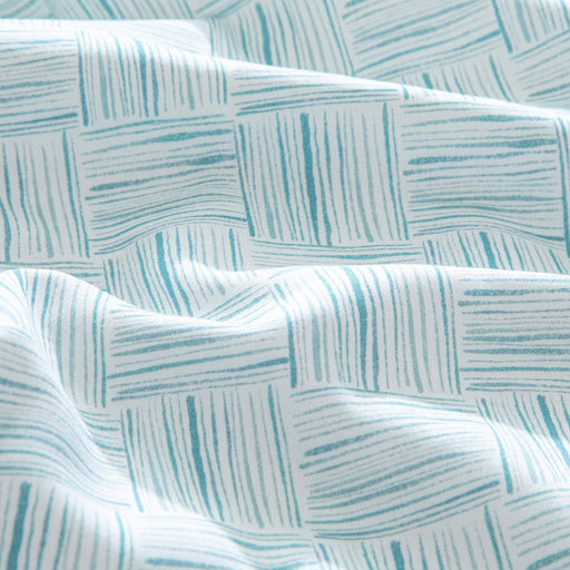 Ocean Duvet Cover Set Double Size 200x220 cm White