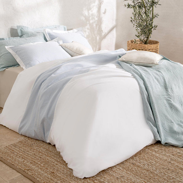 Aletta Duvet Cover Set Double Size 200x220 cm White