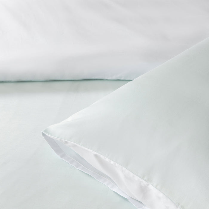 Bettie Duvet Cover Double Size 200x220 cm Celadon/White