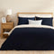 Bettie Duvet Cover Double Size 200x220 cm Marine Blue/Beige