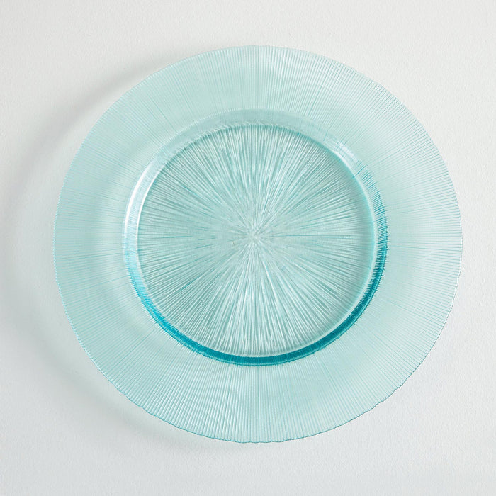 Turquise Serving Plate 33 Cm Turquoise