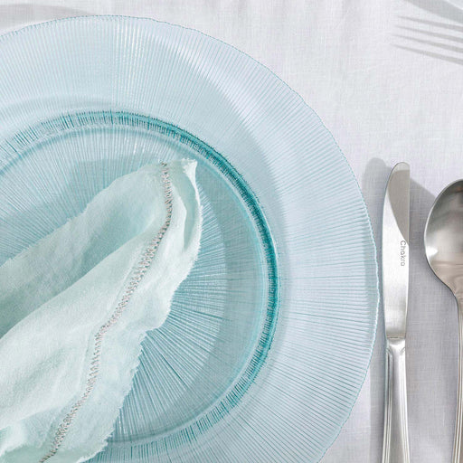 Turquise Serving Plate 33 Cm Turquoise