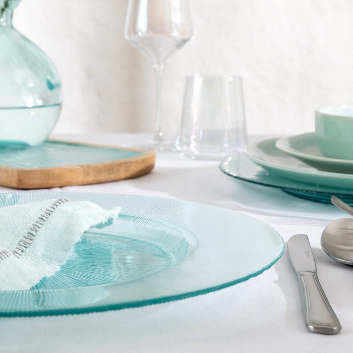 Turquise Serving Plate 33 Cm Turquoise