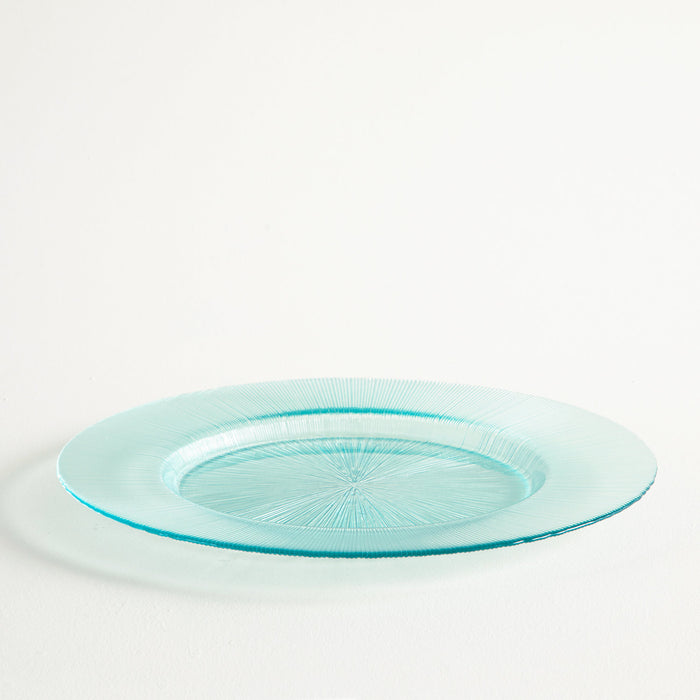 Turquise Serving Plate 33 Cm Turquoise