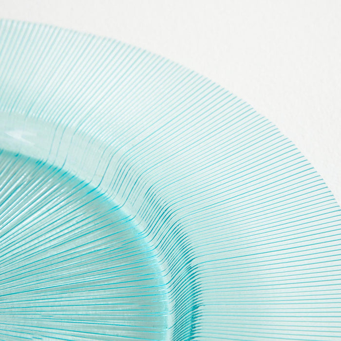 Turquise Serving Plate 33 Cm Turquoise