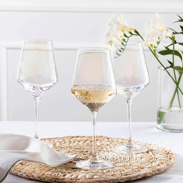 Mood White Wine Glass Ocean 390 Ml Transparent