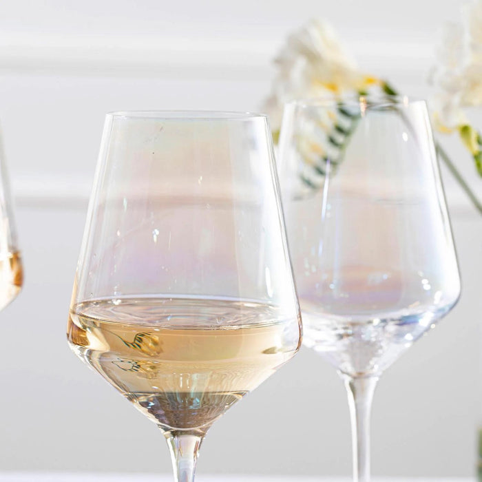 Mood White Wine Glass Ocean 390 Ml Transparent