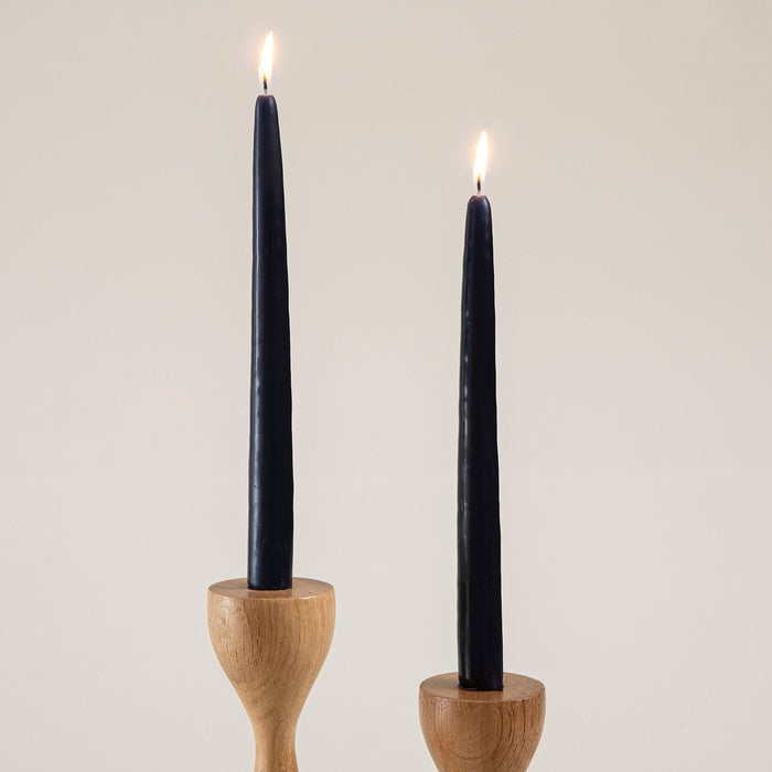 Cruise Navy Blue Set Of 2 Candlestick Candle Navy