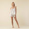 Abril Short Pyjama Set White