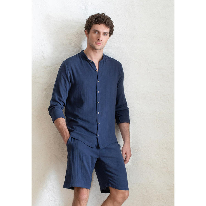 Creon Man Short Pyjama Set MARINE BLUE