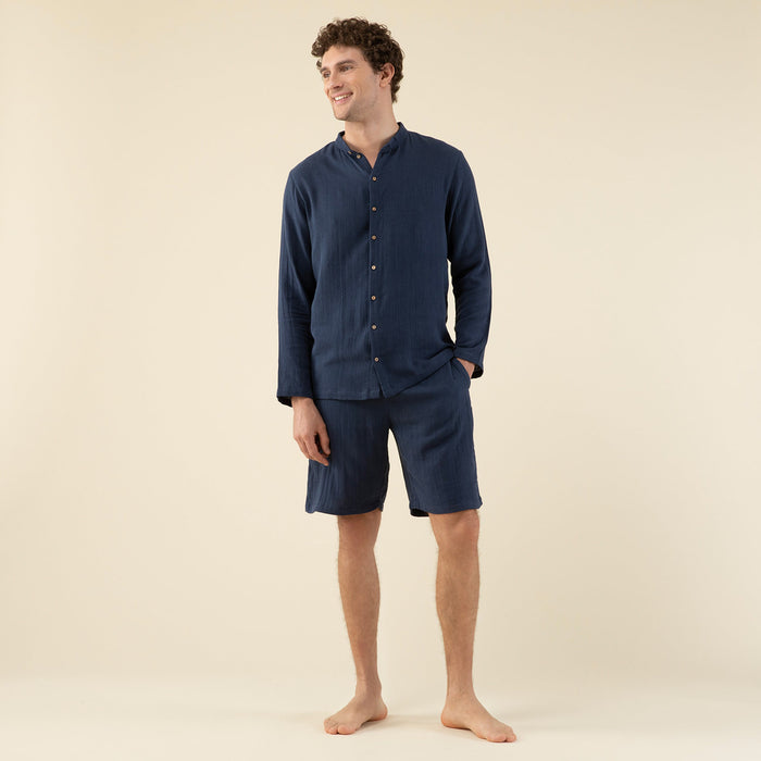 Creon Man Short Pyjama Set MARINE BLUE