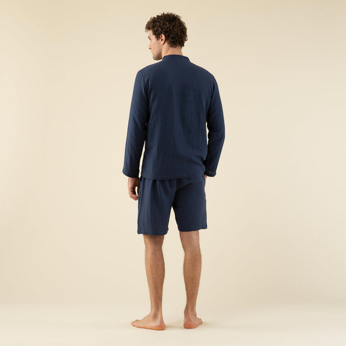 Creon Man Short Pyjama Set MARINE BLUE