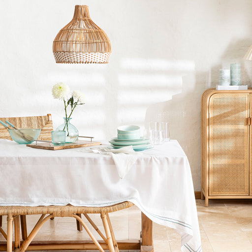 Volino Tablecloth 160x240 cm White