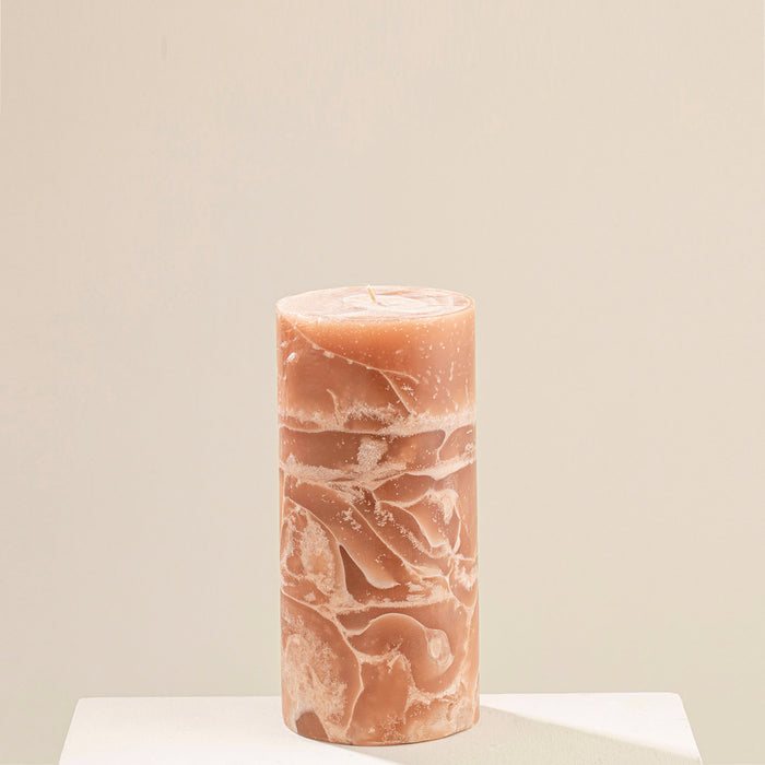 Marblo Pillar Candle 10 x 20 cm Mango