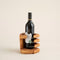 Wooden Hand Wine Holder Natural