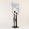 Human Figure Deco Object 195 Cm Black