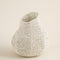 Woolen Vase 50 Cm White