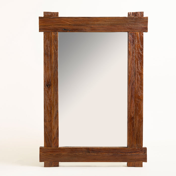 Daniel Antique Mirror 100x70 Cm Natural