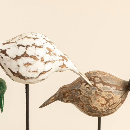Lanca 5 Birds Decorative Object Multi Color Colorfulll