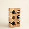 Cactus 6 Bootle Wine Rack Natural