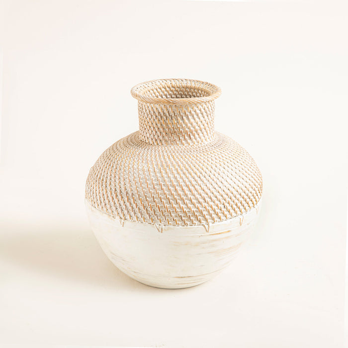 Gillie Vase White