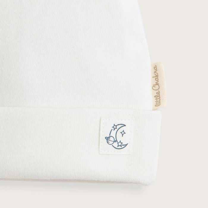 Galactic Newborn Hat Ecru