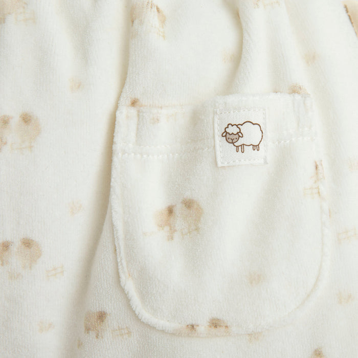 Wool Lamb Sweatpants Vanilla