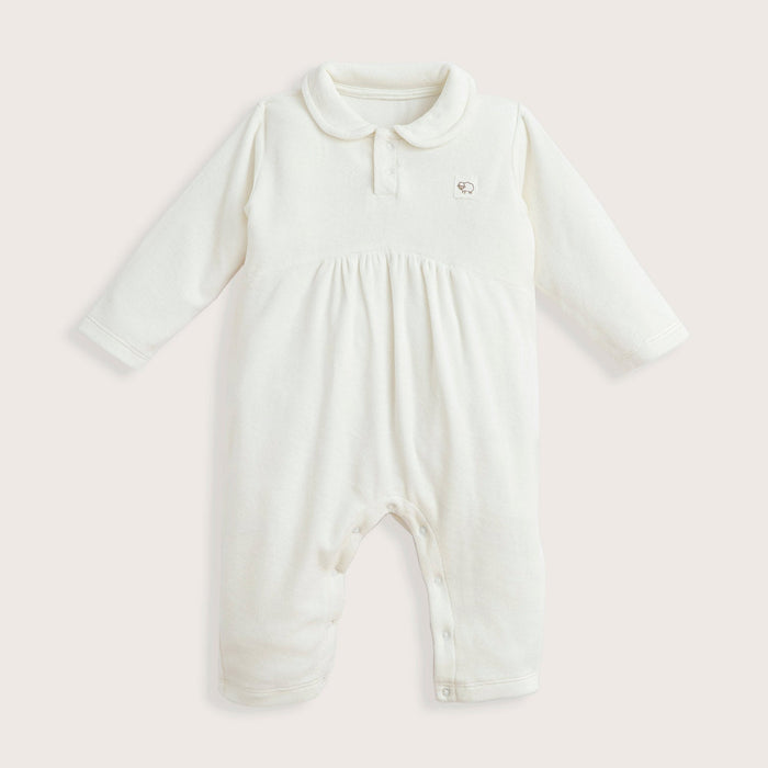 Wool Lamb Jumpsuit Vanilla