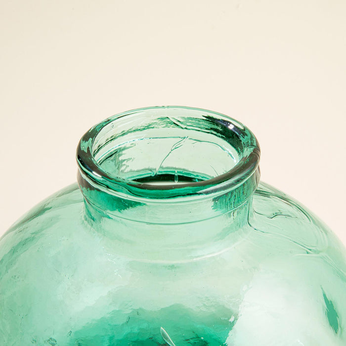 Oleni Bottle 25x20 Cm Turquoise