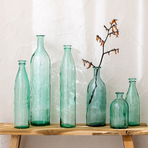 Jasmine Decorative Bottle M Turquoise