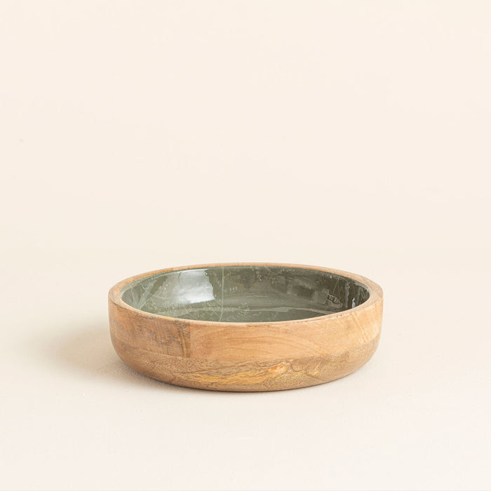 Deep Forest Bowl Green 20 Cm Khaki