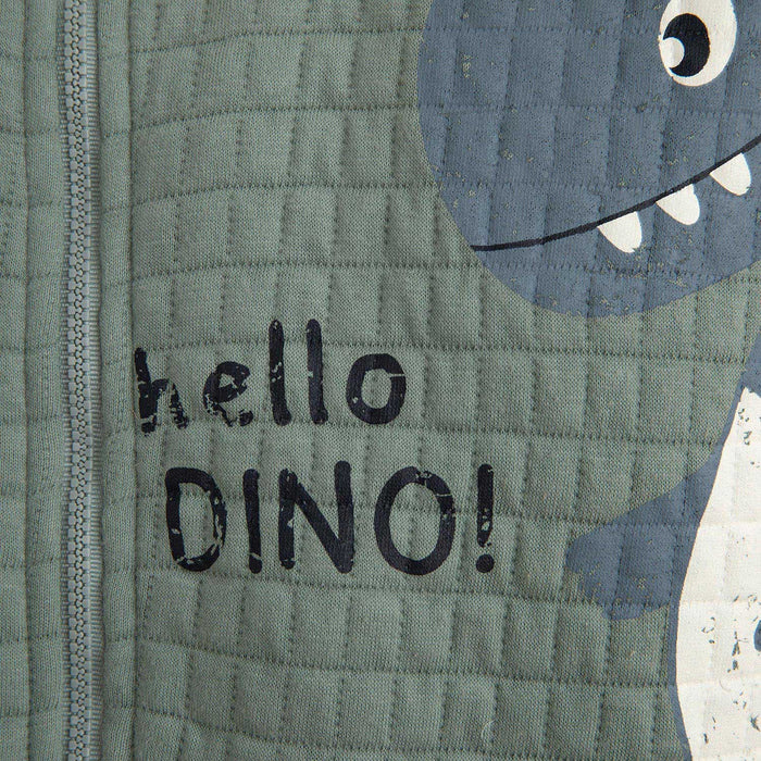 Pyjama Dino Printed Jumpsuit Grey