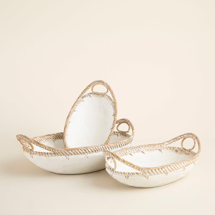 Gigi Bowl S White-Antique