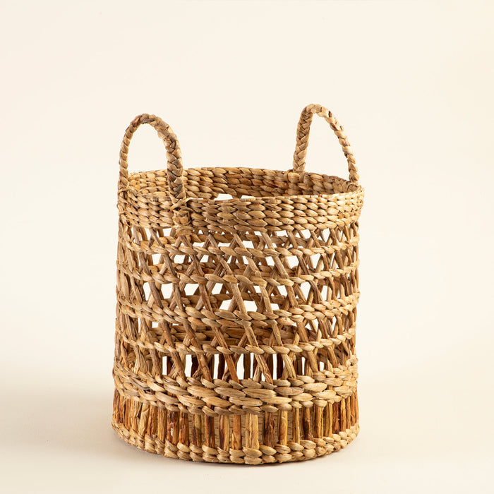Karita Round Basket L Natural