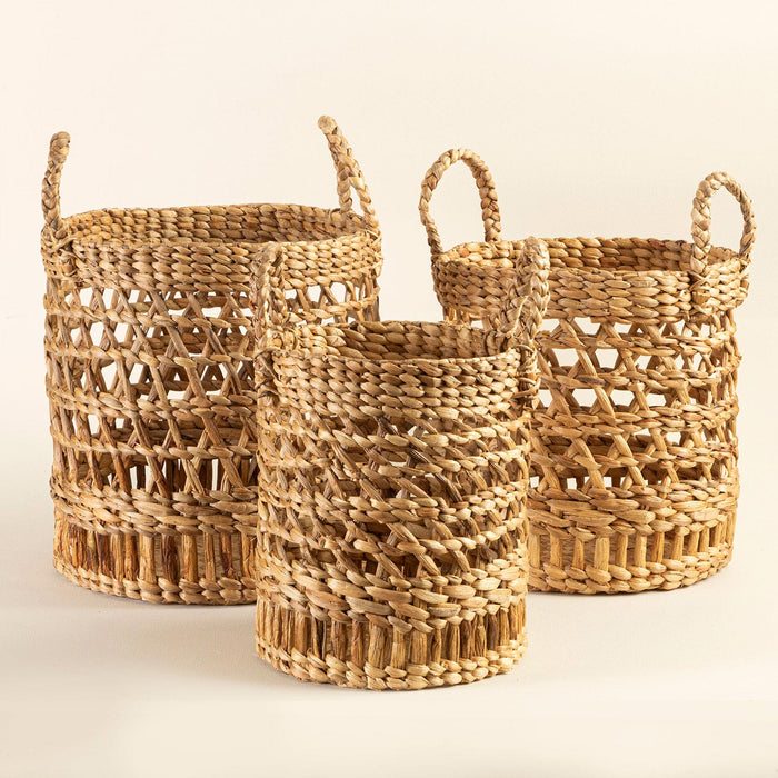 Karita Round Basket L Natural