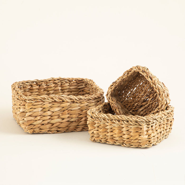 Fapino Basket 18 x 18 x 8 cm Natural